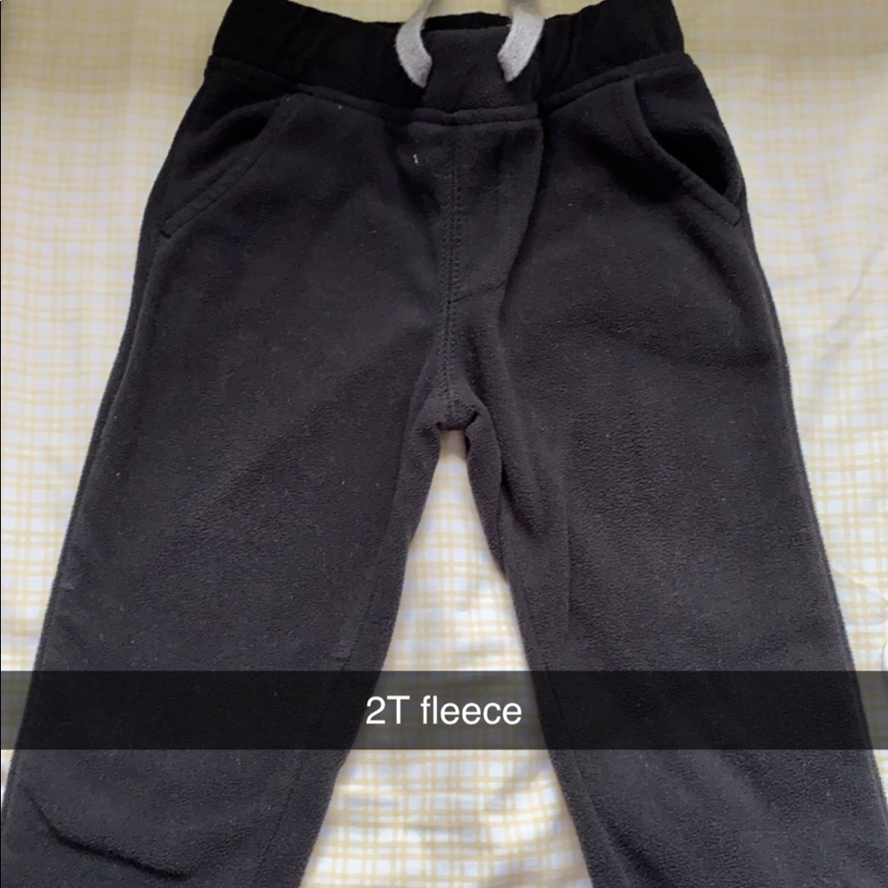 Carter’s fleece pants!